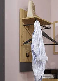 Вішакова панель Селін антрацит/дуб артісан Сокме