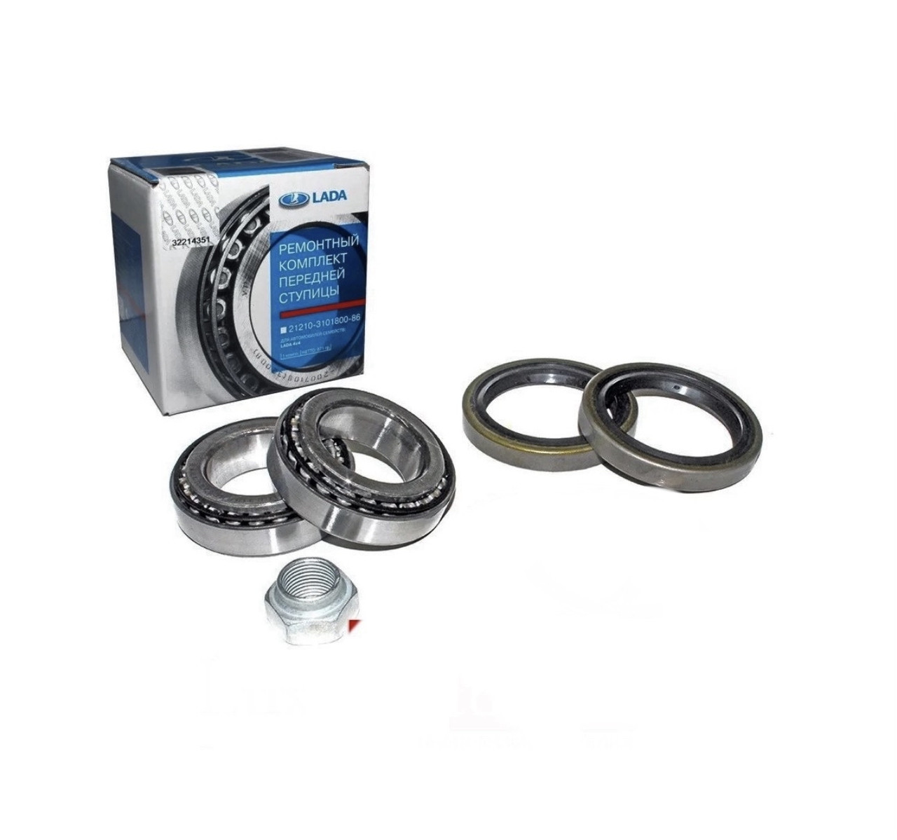 Ремонтний комплект маточини передньої OEM для ваз 2121 (21210-310180086) kL., фото 1