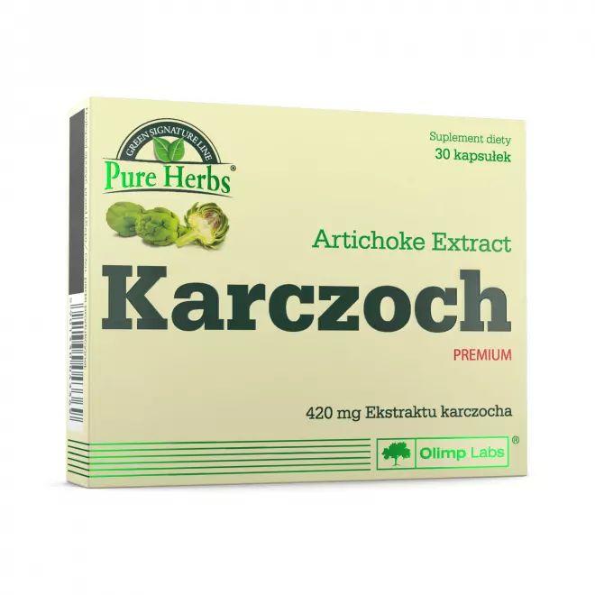 Натуральна добавка Olimp Artichoke Premium, 30 капсул EXP