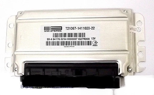 Електронний блок керування двигуном Ітелма для ваз 2104 2107 (21067-1411020-22) kL., фото 1