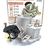 Дросельна заслінка OEM для ваз 1117 1119 2104 2107 2108 2115 2170 2172 52 мм (2112-1148010-12-52) kL., фото 2