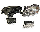 Комплект передньої фари під електро коректор і протитуманні фари Daewoo Lanos Sens (LanoslLight01) kL., фото 2