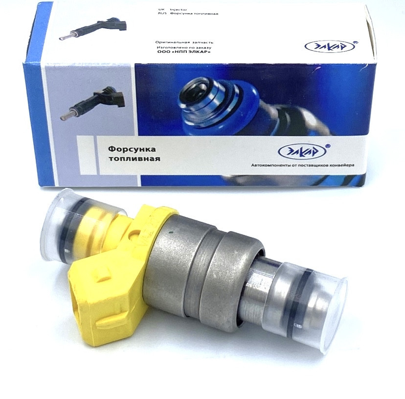 Форсунка паливна Continental для ваз 2110 2111 2112 1118 2123 жовта (E20734) kL., фото 1