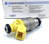 Форсунка паливна Continental для ваз 2110 2111 2112 1118 2123 жовта (E20734) kL., фото 2