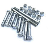 Болт 12 70 80 150 реактивних тяг БЕЛЕБЕЙ для ваз 2101 2102 2103 2104 2105 2106 2107 з гайками kL., фото 6