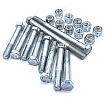 Болт 12 70 80 150 реактивних тяг БЕЛЕБЕЙ для ваз 2101 2102 2103 2104 2105 2106 2107 з гайками kL., фото 7