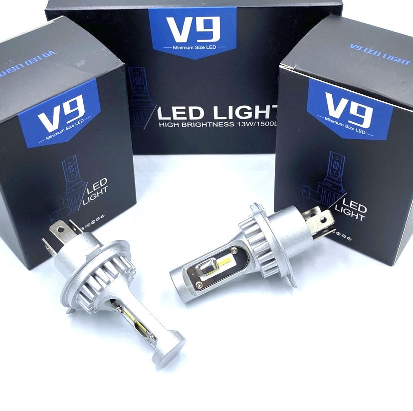 Автомобільні світлодіодні лампи V9 із цоколем H4 (V9H4) kL., фото 1