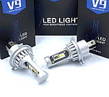 Автомобільні світлодіодні лампи V9 із цоколем H4 (V9H4) kL., фото 7