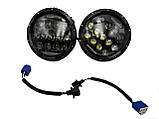 Фари передні для ваз 2101 2121 21213 Уаз 469 Газ 24 ВОЛГА Хаммер FJ Cruiser w463 комплект (LED135868) kL., фото 2