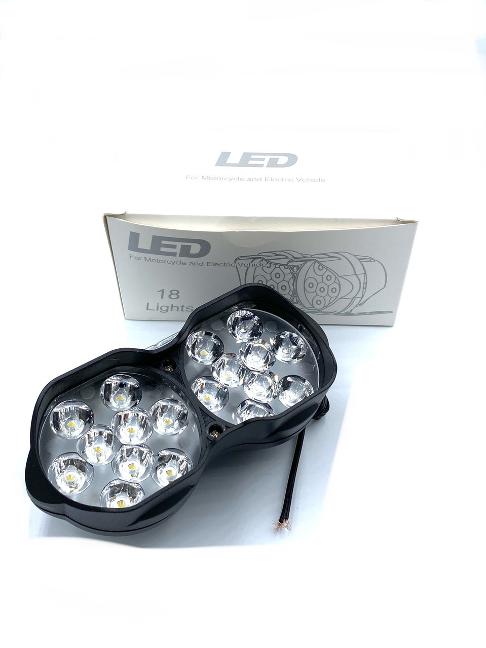 Світлодіодна LED фара L15 30W 18 Led біла (LedL15) kL., фото 1