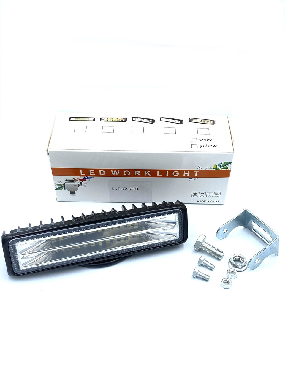 Світлодіодна LED фара ближнього світла Протитуманна фара на 24 діоди 20W (LKT-YZ-010) kL., фото 1
