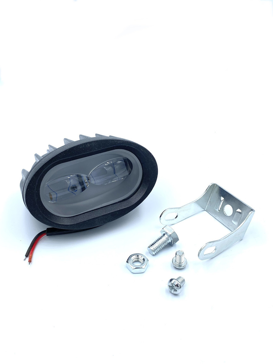 Фара світлодіодна 2 led додаткова із кріпленням овальна СОВА (LKT-MT-016) kL., фото 1