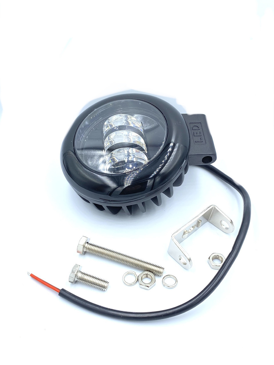 Автомобільна LED фара прожектор фара додаткового світла оптика робочого світла 12 24В 30w (K5130Y) kL., фото 1