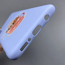 Чохол для Samsung Galaxy A50s новорічний чохол на телефон самсунг а50с бузковий FNC, фото 4