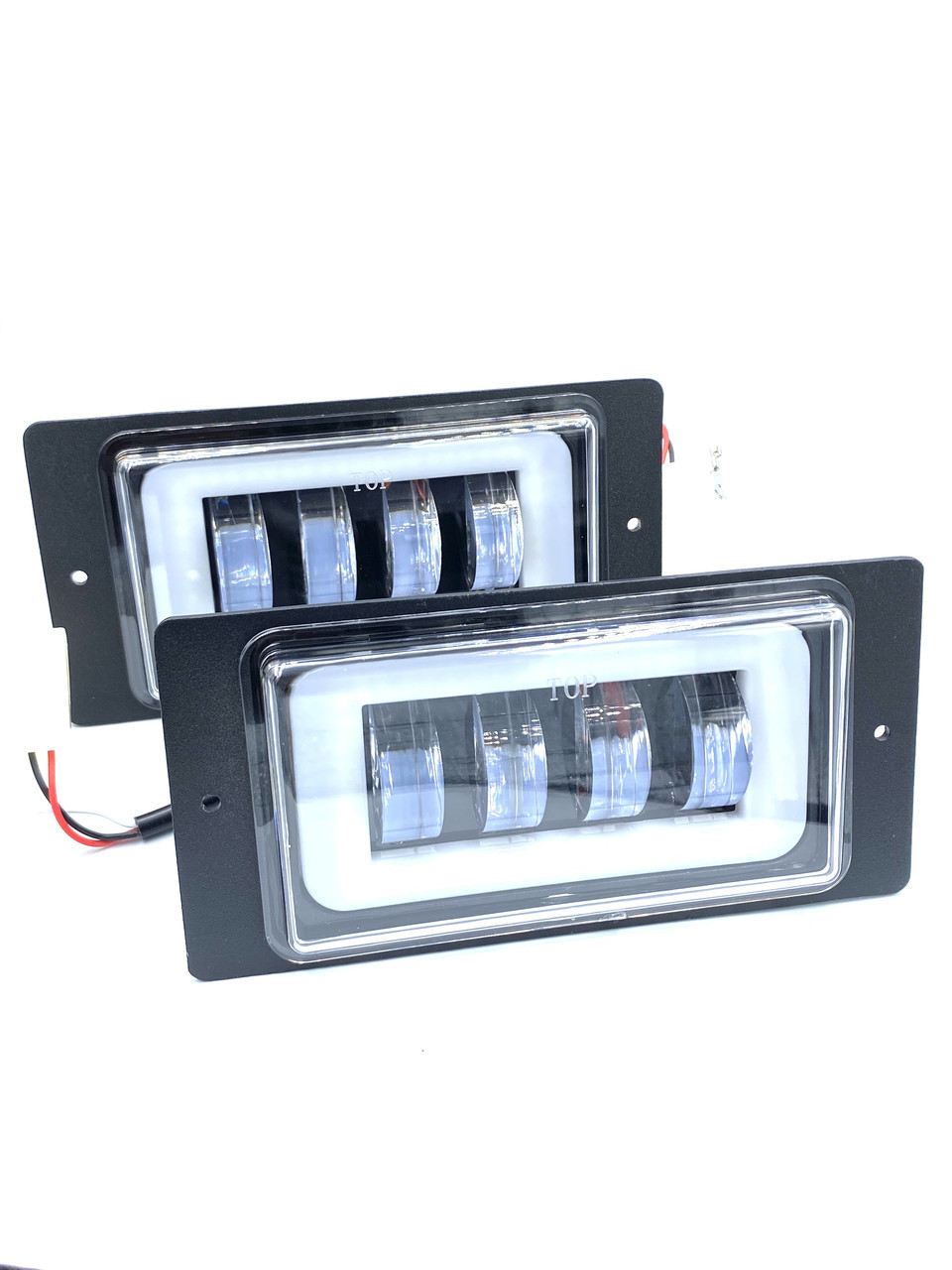 Протитуманні фари з лінзою та габаритом Led для ваз 2110 2111 2112 2113 2114 2115 (2110-2114211) kL., фото 1