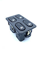 Блок керування електросклопідйомниками для ваз 2110 2111 2112 2113 2114 2115 4 клавіші (18.3763) kL.