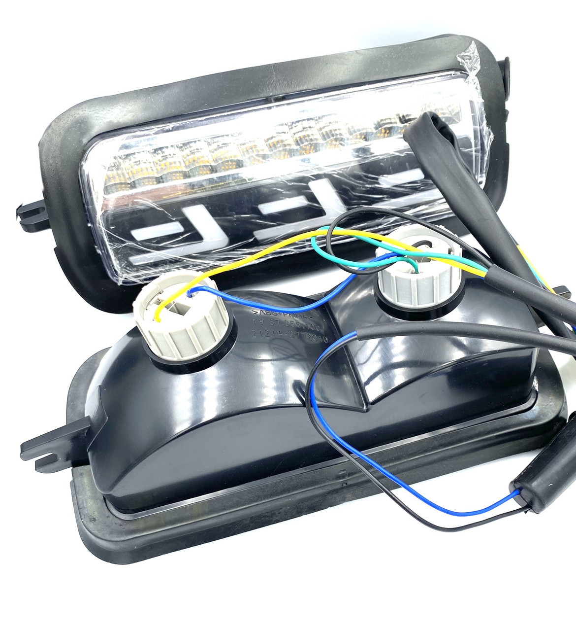 Підфарники для ваз 21214 21213 2121 Нива Тайга Урбан LED світлодіодні комплект (Led 21214) kL., фото 1