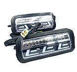 Підфарники для ваз 21214 21213 2121 Нива Тайга Урбан LED світлодіодні комплект (Led 21214) kL., фото 3