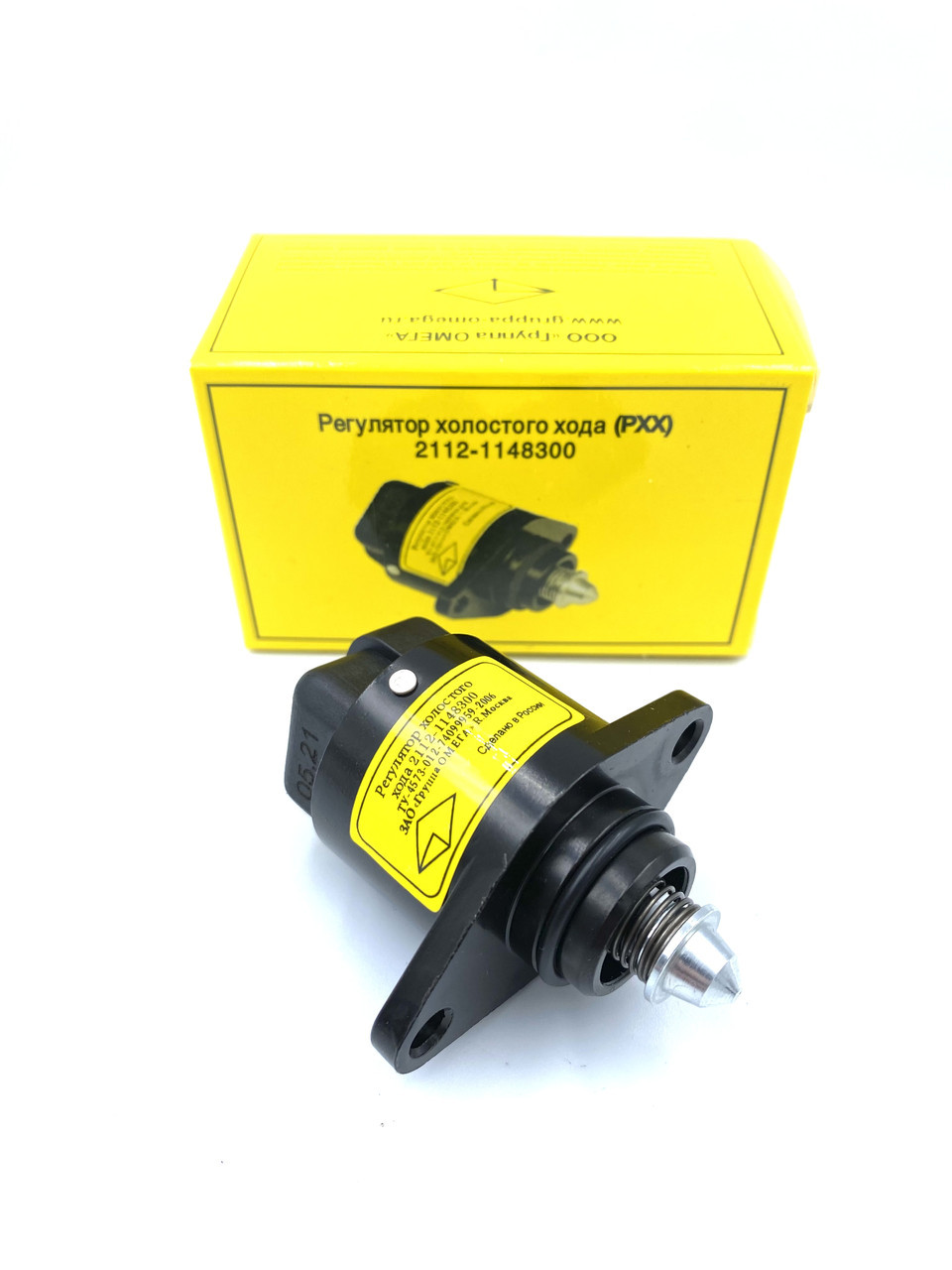 Регулятор холостого ходу ОЕМ для ваз 2110 2111 2112 РХХ (2112-1148300) kL., фото 1