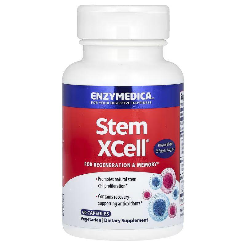 Натуральна добавка Enzymedica Stem XCell, 60 капсул EXP