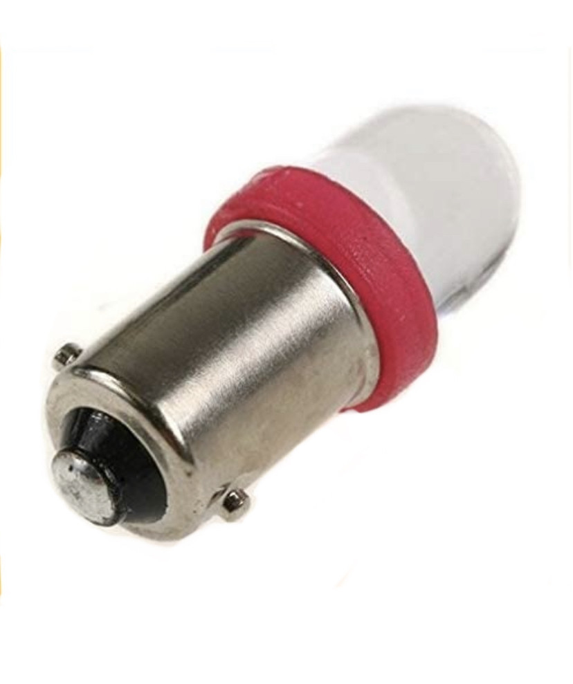 Світлодіодна лампа червона BA9S T10 12В (BA9ST1012В) kL., фото 1