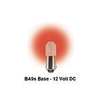 Світлодіодна лампа червона BA9S T10 12В (BA9ST1012В) kL., фото 2