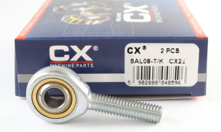 Шарнірна головка SAL08 на вал 8 мм. CX Польща, фото 1