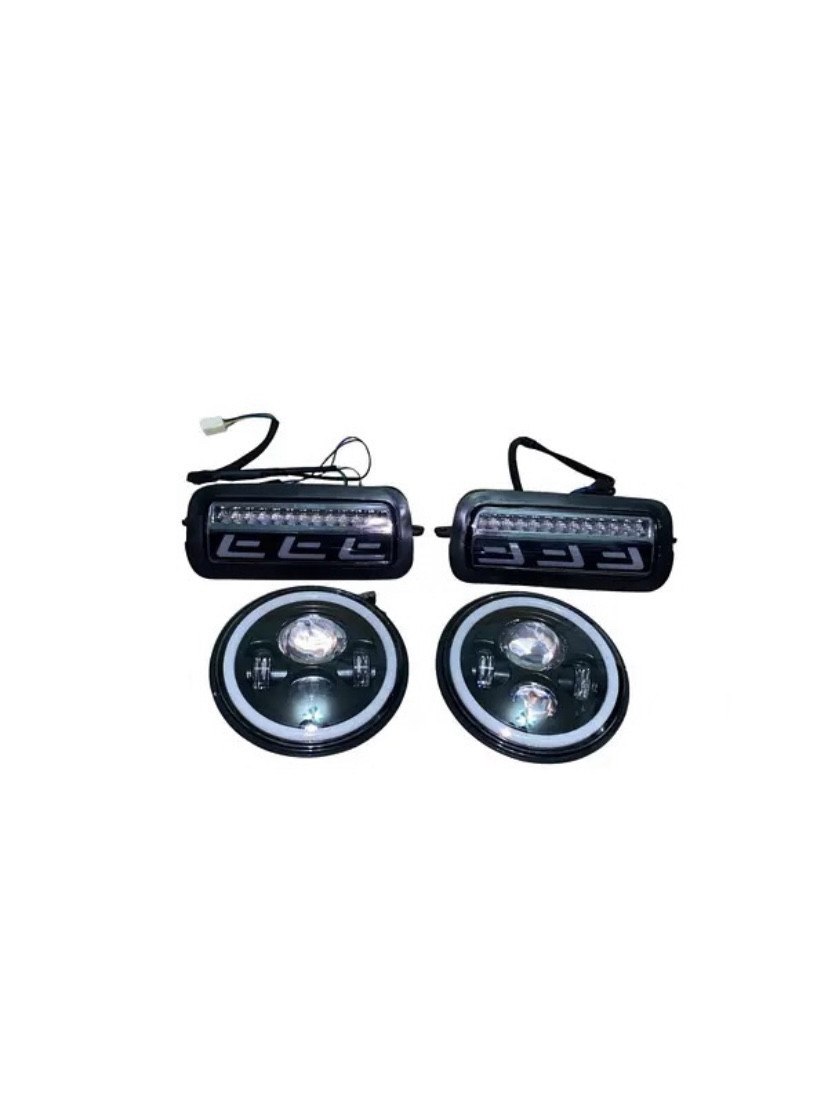 Фари передні та підфарники led для ваз 2121 21213 21214 (2121-377338) kL., фото 1