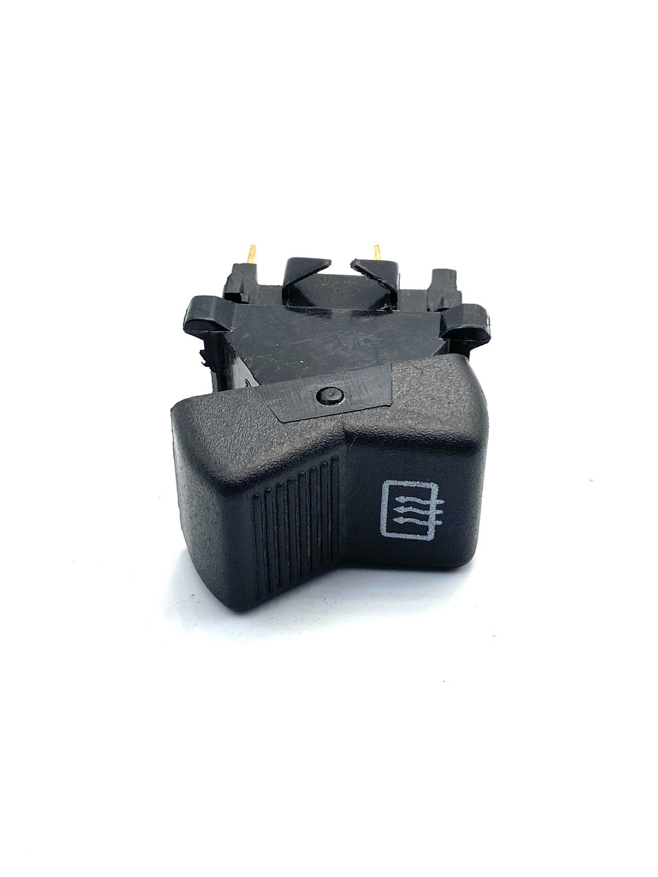 Кнопка включення обігріву заднього скла для ваз 2103 2106 2121 4 контактна (wte106-02) kL., фото 1