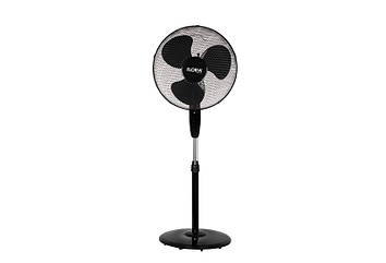 Вентилятор підлоговий з обертанням Floria ZLN2324 40W Black