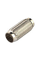 Гофра глушника ASR 45х150/3K Daewoo Matiz Chevrolet Lacetti Chery QQ 3-х шарова коротка спідниця (EC45х150х3k) kL.