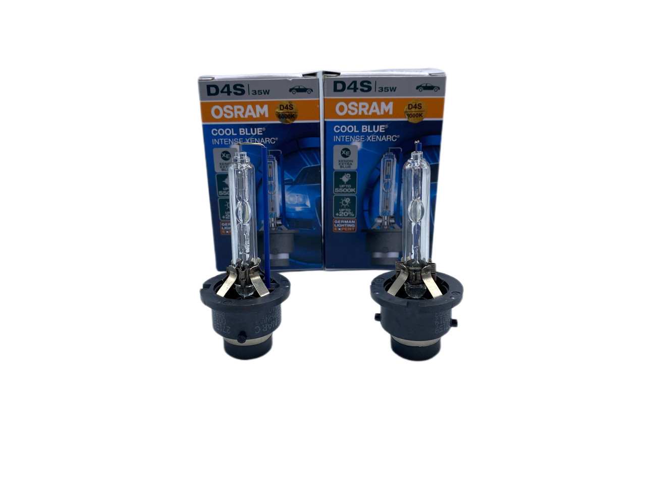 Ксенонова лампа Osram D4S 35W Cool Blue Intense комплект 2 штуки (66440CBI) kL., фото 1