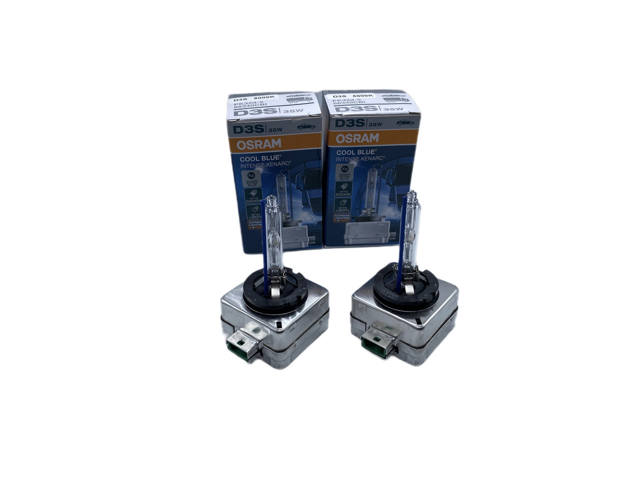 Ксенонові лампи Osram Xenarc Cool Blue Intense D3S 42V 35W 5500K біксенон комплект 2 штуки (66340CBI) kL., фото 1
