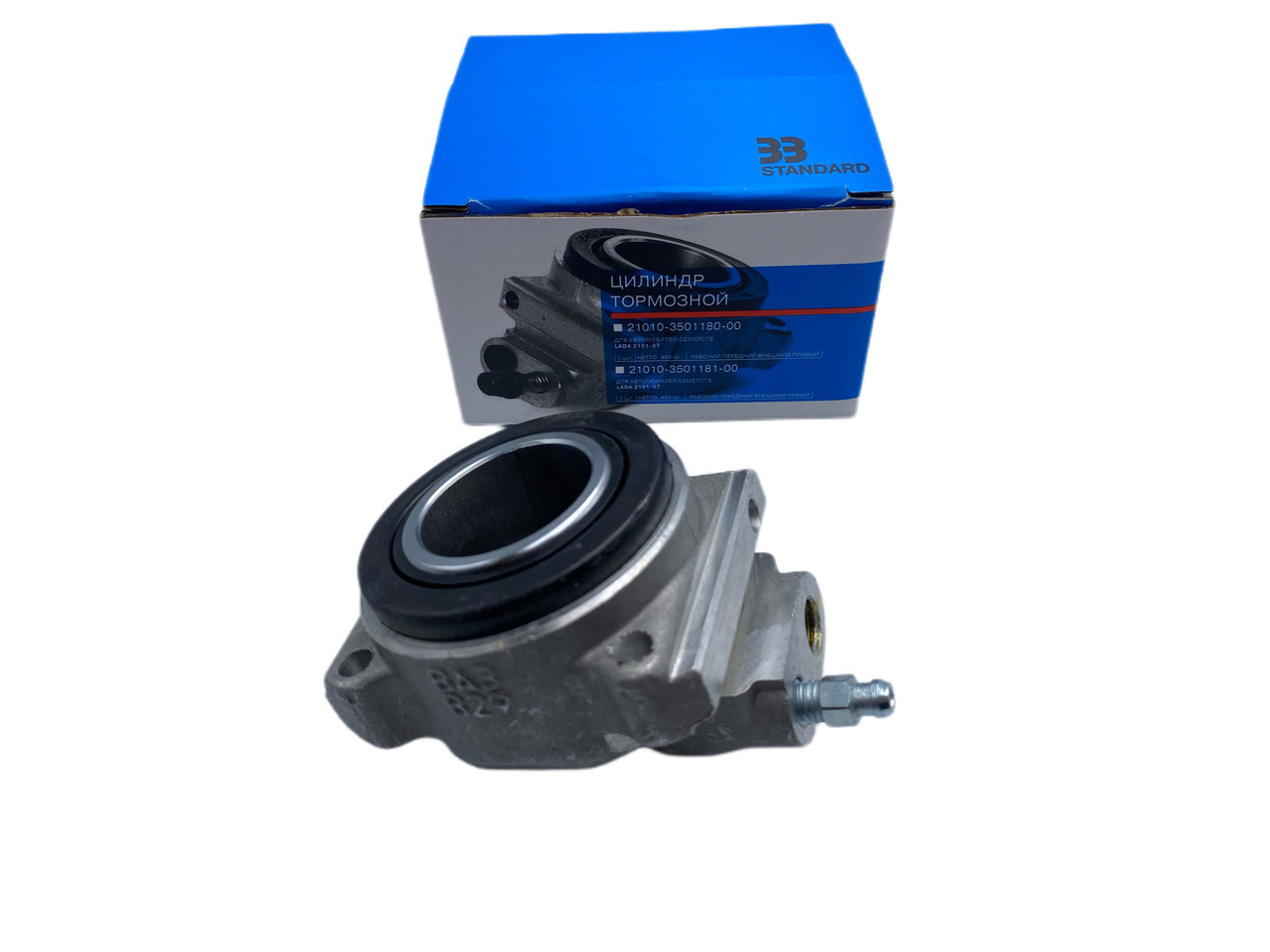 Циліндр гальмівний передній правий для ваз 2101 2102 2103 2104 2105 2106 2107 зовнішній (21010-3501180) kL., фото 1