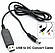 Кабель USB 5V To 12V Dc Usb, фото 3