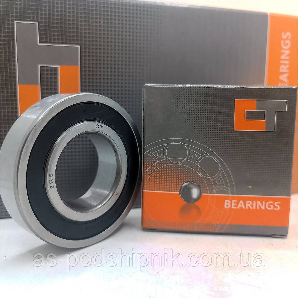 Підшипник 6205 2RS / 180205 (25x52x15) CT Bearings, фото 1