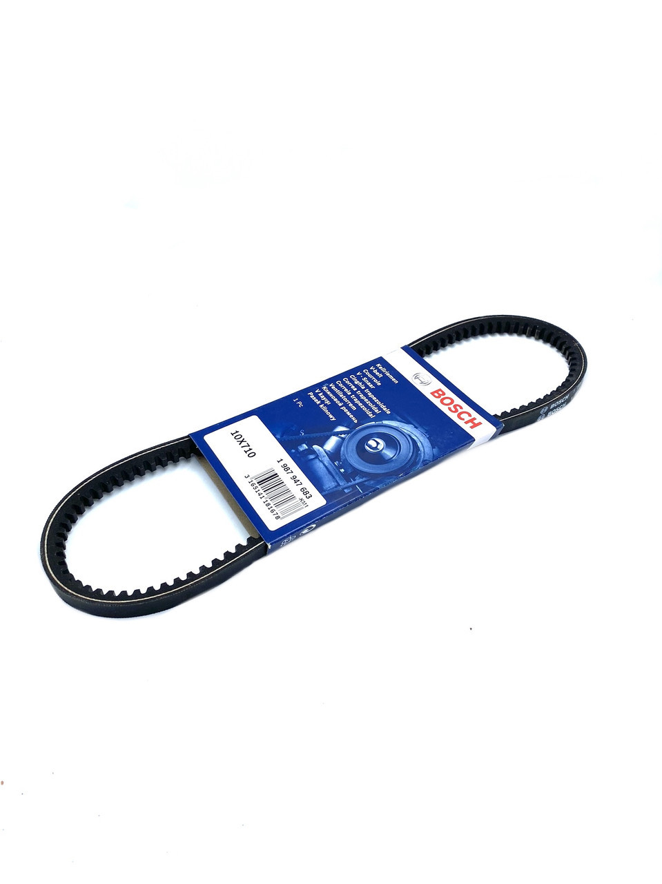 Ремінь генератора Bosch для ваз 2108 2109 21099 10х710 (1 987 947 683) kL., фото 1