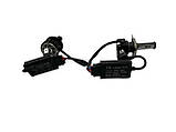 Комплект LED ламп TurboLed Focus T6 H4 6000K 50W 12 24v CanBus з активним охолодженням (FT1H4) kL., фото 2