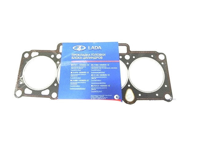 Прокладка ГБЦ 76.0 OEM для ваз 2108 2109 двигун 1300 (21080-100302012) kL., фото 1
