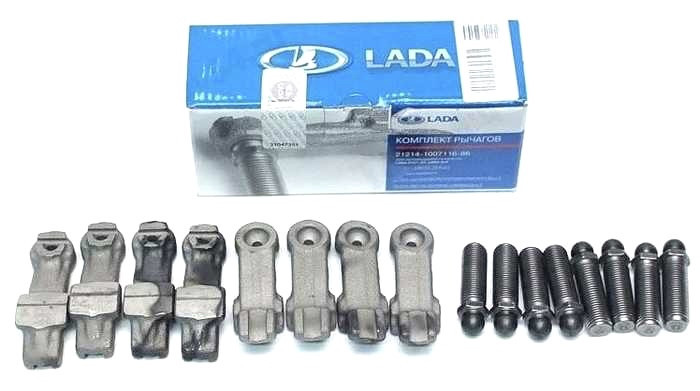 Важіль приводу рокера комплект з болтами OEM для ваз 2101 2102 2103 2104 2105 2106 2107 (21214-100711686) kL., фото 1