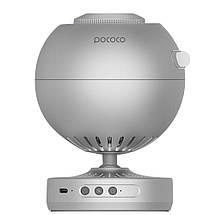 Проектор нічник зоряне небо "Планети" Pococo Star Projector + диск, Срібний (HA-199), фото 6
