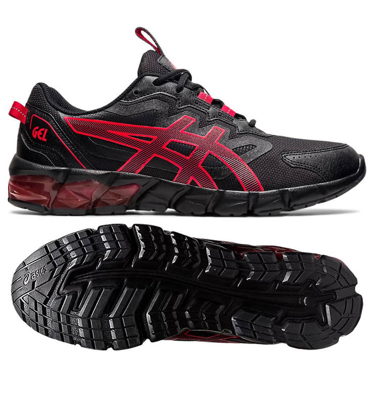 Кросівки чоловічі Asics GEL-Quantum 90 40 (25,5 см) Black/Classic Red, фото 1