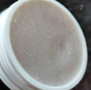 Гель для нарощування нігтів №7 з шимером Sweet Nails 30 мл