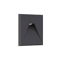 Вуличний LED світильник сходи VLS08 (антр) 3W