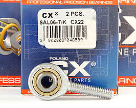 Шарнірна головка SAL06 на вал 6 мм. CX Польща