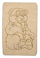 Дитяча розмальовка Ведмідь