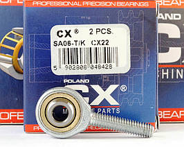 Шарнірна головка SA06 на вал 6 мм. CX Польща