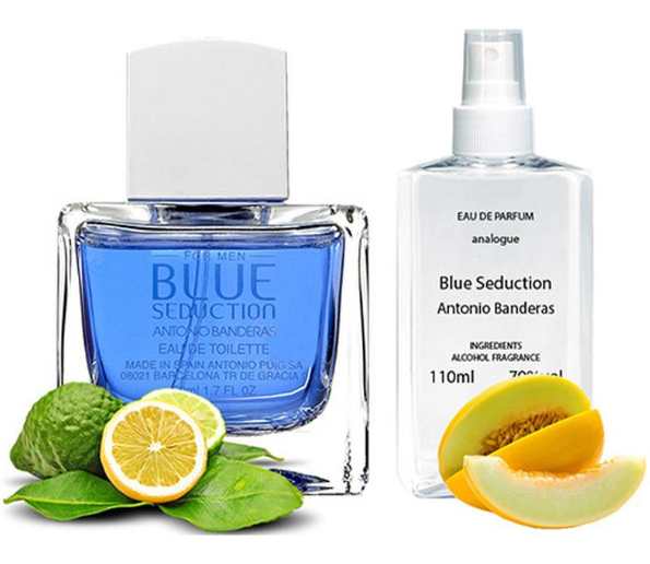 Мужской парфюм Blue Seduction Antonio Banderas (Антонио Бандерас Блу Седакшн) 110 ml