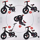 Біговел - трансформер 4 в 1 Maraton M10 з батьківською ручкою, 2+., фото 2