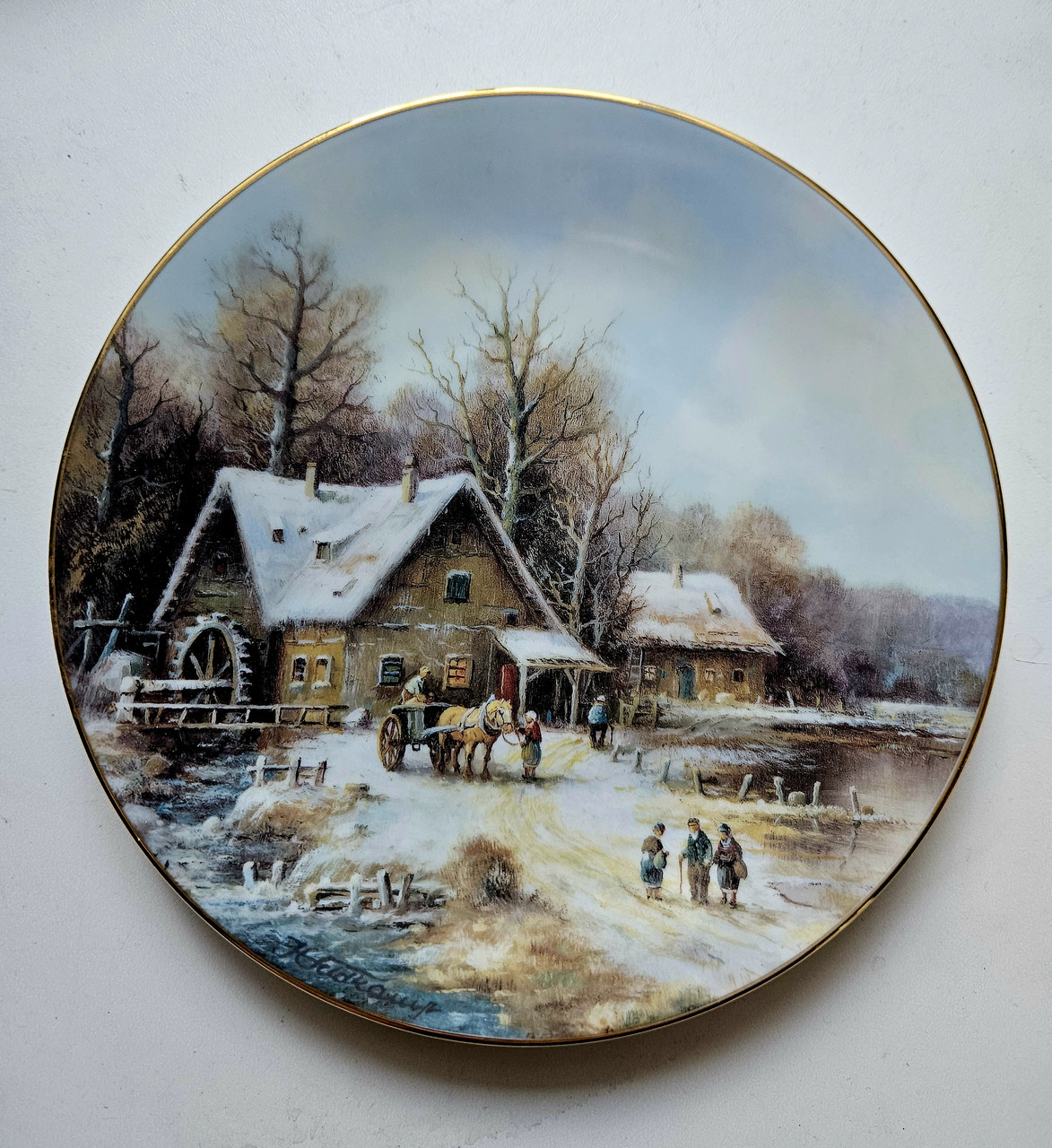 Колекційна, Порфунова тарілка Сутінок, фото 1